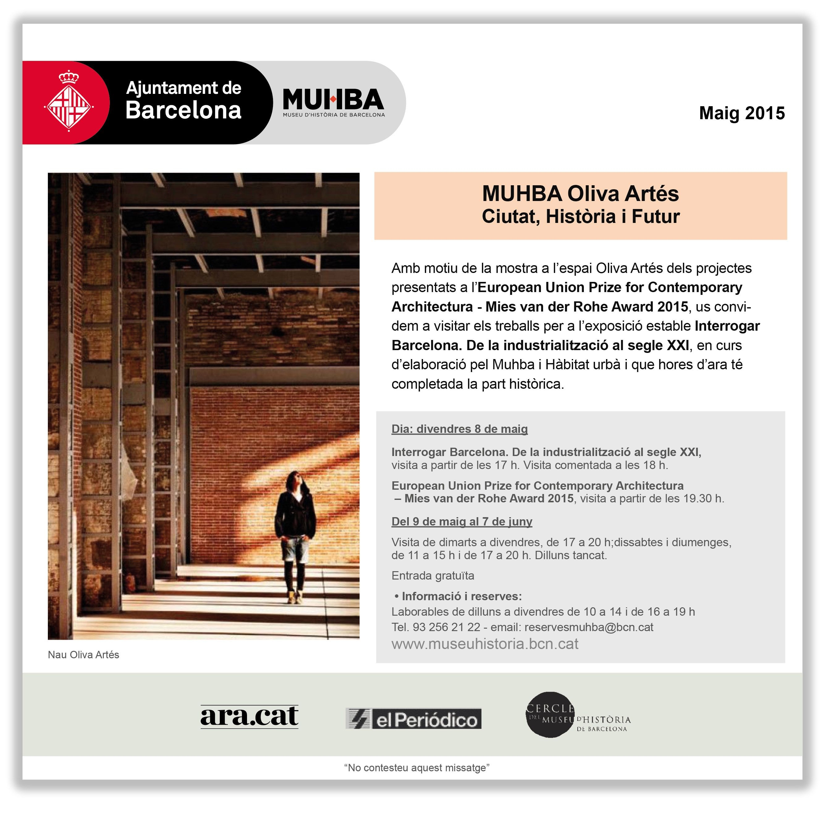 Programa Oliva Artes 08.05.2015
